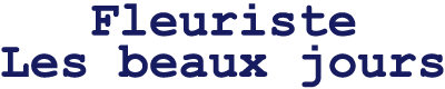 Fleuriste Les beaux jours